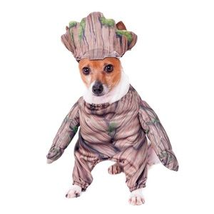 Guardian's of Galaxy Walking Groot Pet Costume- XL